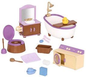Li'l Woodzeez - Játékkészlet fürdőszoba bútor