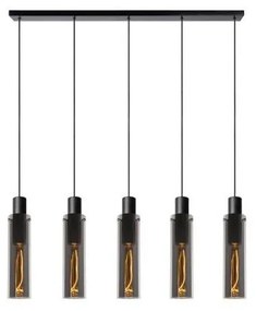 Lucide 74404/05/65 - Csillár zsinóron ORLANDO 5xE27/40W/230V