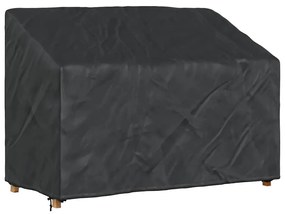 Kerti Pad Borító Fekete 134 x 70 x 65 / 94 cm 210D szövet