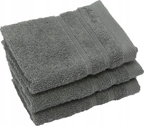 Törölköző 30x30cm Balou 500g/m2 Antracit