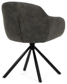 Étkezőszék-készlet visszahúzható mechanizmussalDCH-Y1143 GREY2, 2 db