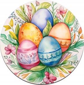 Tányéralátétek x4 Húsvéti dekoráció Húsvéti tojás minta5