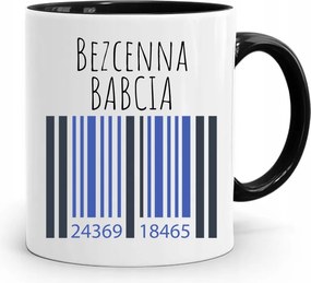 Bögre Fekete Nagymama Napja Felbecsülhetetlen Értékű Nagymama Ajándék fényképes nyomtatással