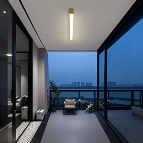 Brilagi - SLEEKLINE LED/40W/230V fürdőszobai mennyezeti lámpa, arany, IP44