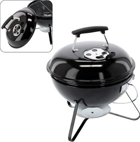 Gömb grillsütő fedővel