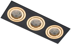 Lumifall ALCAZAR LMF.AZ543BG Beépíthető spotlámpa 3x50W/MR16 IP20