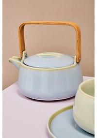 Kék porcelán teáskanna 1 l Juna – Premier Housewares