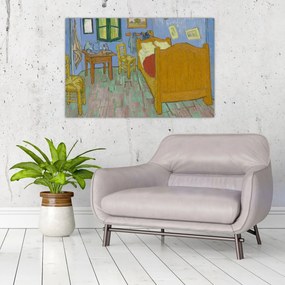 Kép - Vincent van Gogh, The Bedroom, reprodukciók (90x60 cm)