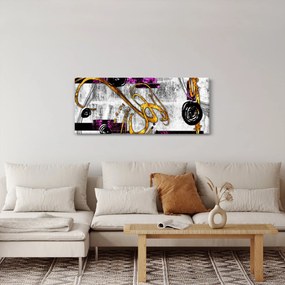 Az absztrakció képe (120x50 cm)