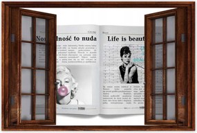 Poszterek 90x60 Audrey és Marilyn