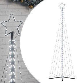 hideg fehér LED karácsonyfa 495 LED 300,5 cm