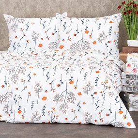 4Home Floret pamut ágyneműhuzat, 140 x 200 cm, 70 x 90 cm, 140 x 200 cm, 70 x 90 cm