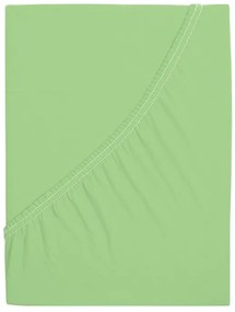 Jersey lepedő kiságyba EXCLUSIVE 70x140 cm világoszöld