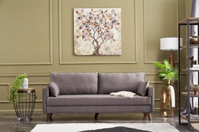 3 személyes kanapéágy Bella Sofa  - Barna