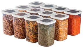 Élelmiszertartó doboz szett 12 db-os Fresco – Hermia