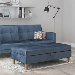 Kék bársony lábtartó Lilly – Støraa