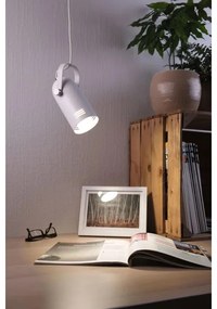 Paulmann 79767 - LED 1xE27/8W Kábeles függőlámpa LAVEA 230V fehér