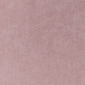 Klub fotel puffal, rózsaszín, ROSE