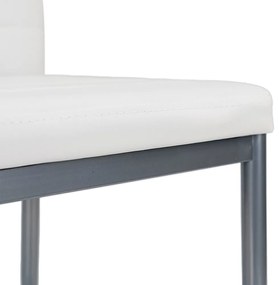 Tino NOVA Étkezőszék fehér-szürke színben