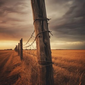 Poszter 30x30cm Nyugat a határon