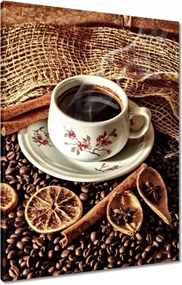 Vászonkép 60x80 Kávéscsésze vaníliával