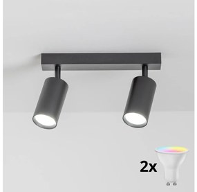 Brilagi Brilagi - LED dimmelhető spotlámpa SELE 2xGU10/6,5W/230V fekete LEDBG0625