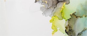 Kép - Absztrakt művészet tintával (120x50 cm)