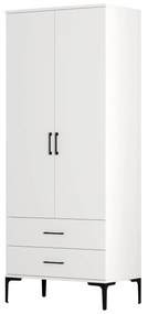 Ruhásszekrény Kiara T (fehér). 1088336
