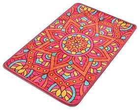 Mandala fürdőszobai kilépő, 60 x 40 cm - Foutastic