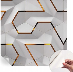 Öntapadós fotótapéta Egyszerű összeszerelés Modern geometria 250x250 cm