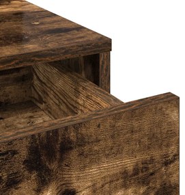 Fésülködőasztal Fiókokkal Füstölt Tölgy 100x41x140 cm