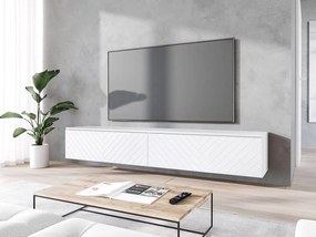 TV szekrény Dlana 180 MDF (fehér + fehér halcsont) . 1106205