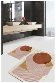 Bársony fürdőszobai kilépő szett 2 db-os 60x100 cm – Mila Home