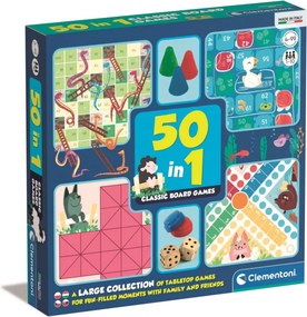 Klasszikus Game Night játékgyűjtemény 50 az 1-ben