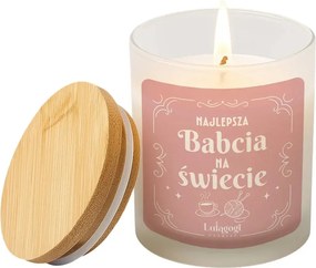 A világ legjobb nagymamája Szójagyertya Ajándék Nagymamáknak