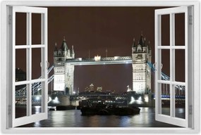 Poszterek 90x60 Megvilágított toronyhíd