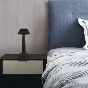 LED Dimmelhető újratölthető asztali lámpa  LED/1W/5V 3000-6000K fekete