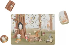 Little Dutch hangos puzzle - Forest Friends