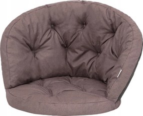 Fonott rattan fotelpárna 50x50