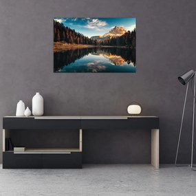 Kép - alpesi, olaszország, dolomitok, Antorno (90x60 cm)