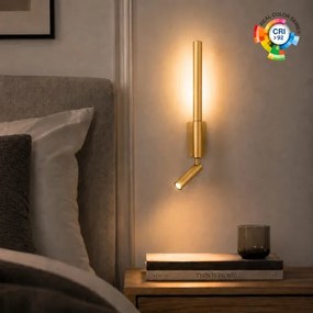 Brilagi - VIXON fali LED spotlámpa LED/3W/230V + LED/5W, arany, CRI 90
