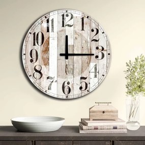 Falióra 50 cm 1xAA barna