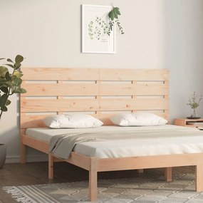 tömör fenyőfa fejtámla 180 x 3 x 80 cm