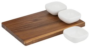Fehér porcelán szervírozó készlet 6 db-os Essentials – Ladelle