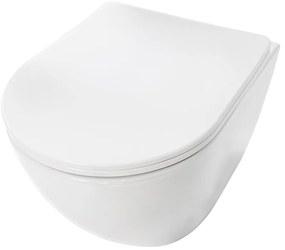 Delano fali rimless WC soft-close ülőkével