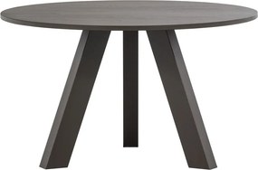 Tölgyfa kerek étkezőasztal ø 129 cm Rhonda – WOOOD