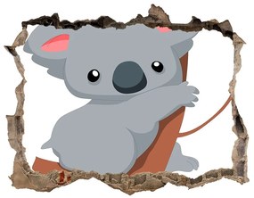 3d-s lyukat fali matrica Koala egy fa nd-k-66617317