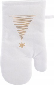 Karácsonyi konyhai védőkesztyű forró edényekhez