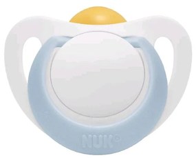 NUK Star baba cumi latex 0–6 h, kék, vel. 0-6 h