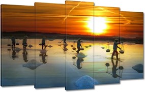 Festmények 100x60 Kilátás Tájkép